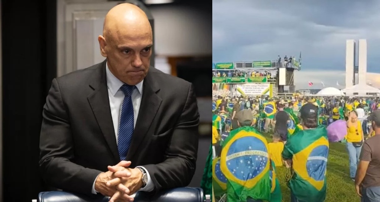 Alexandre de Moraes volta a bloquear contas e manda PF investigar empresários que apoiam manifestações
