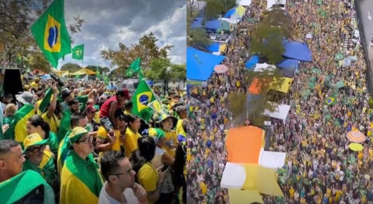 Povo brasileiro continua lotando os quartéis após 50 dias de manifestações pacíficas