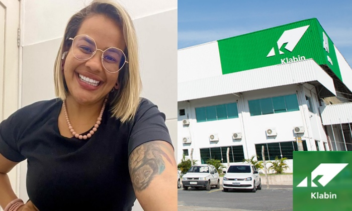 Blogueira Paloma, funcionária da Klabin, não respeita a lei e foge de oficial de Justiça em Manaus