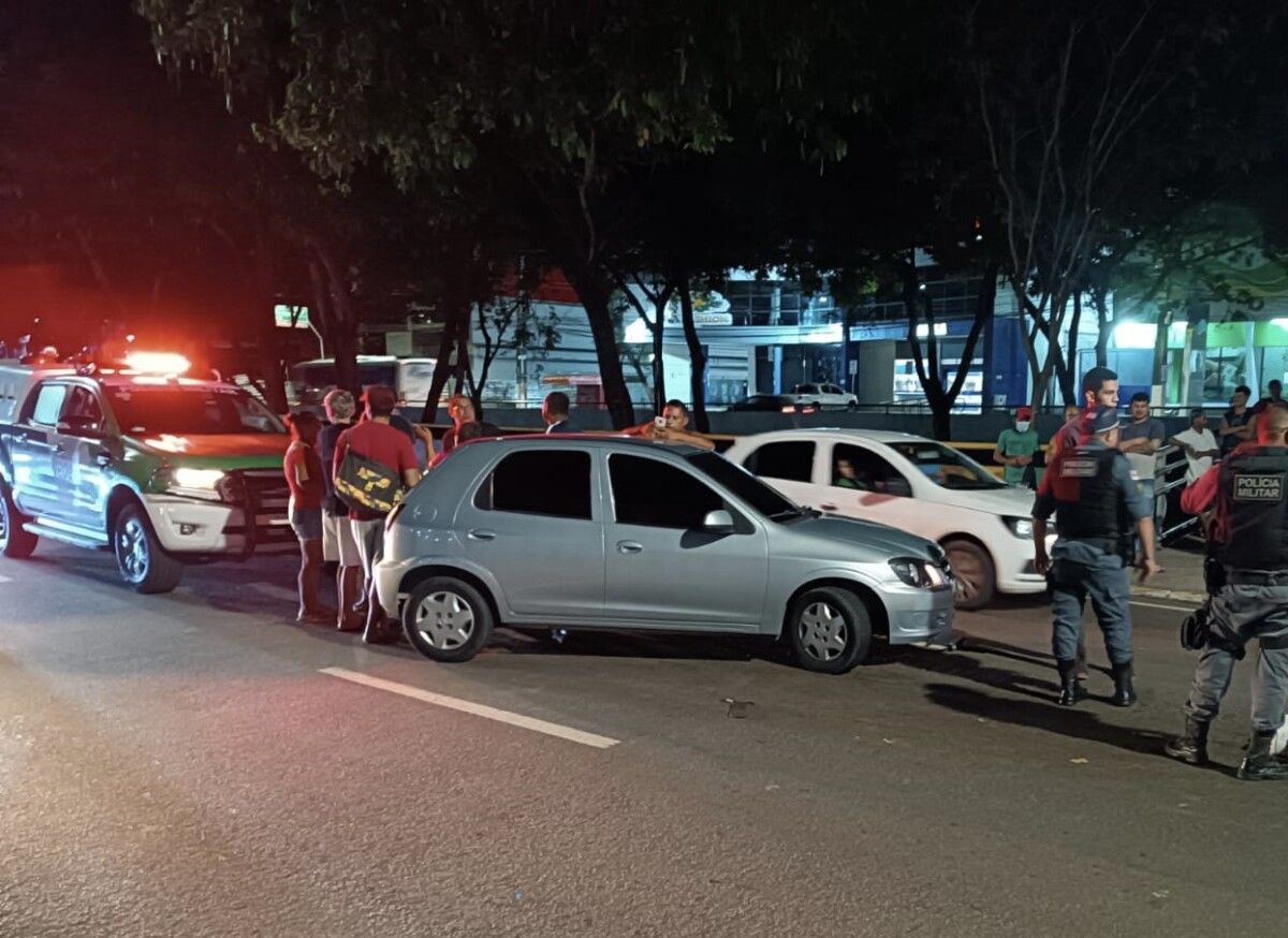 Urgente: assaltante m0rre atropelado durante fuga na Compensa