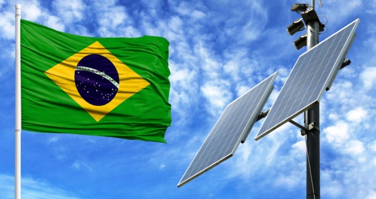 Uso de energia solar cresce no Brasil e já ocupa o 3º lugar em geração
