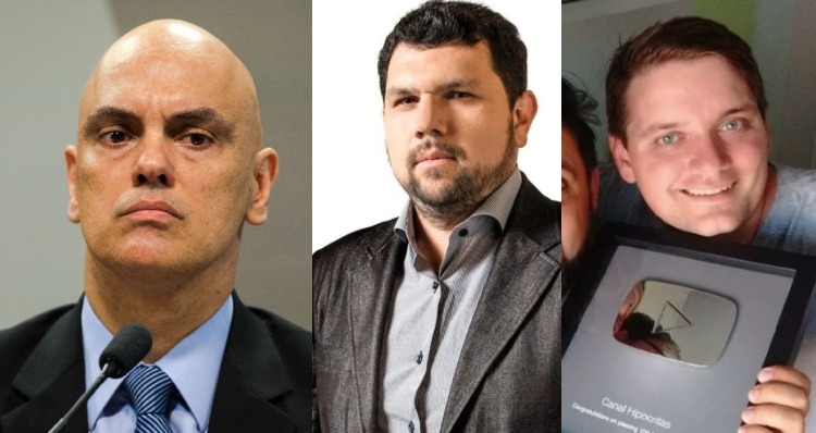 Urgente: Moraes determina prisão de Oswaldo Eustaquio e integrante do canal ‘Hipócritas’