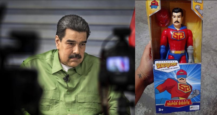 ‘Super-bigode’: Venezuela entrega bonecos de Maduro como presentes para crianças; veja vídeo