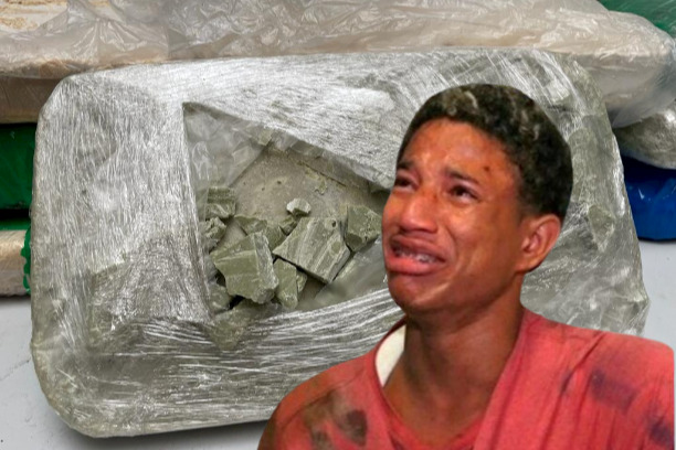 PC faz maconheir0 ‘chorar’ ao tirar de circulação drog4 de quase meio milhão que seria vendida na ZL