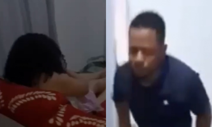 Obreira chega mais cedo do culto e flagra marido com vizinha no s0fá de casa; veja vídeo
