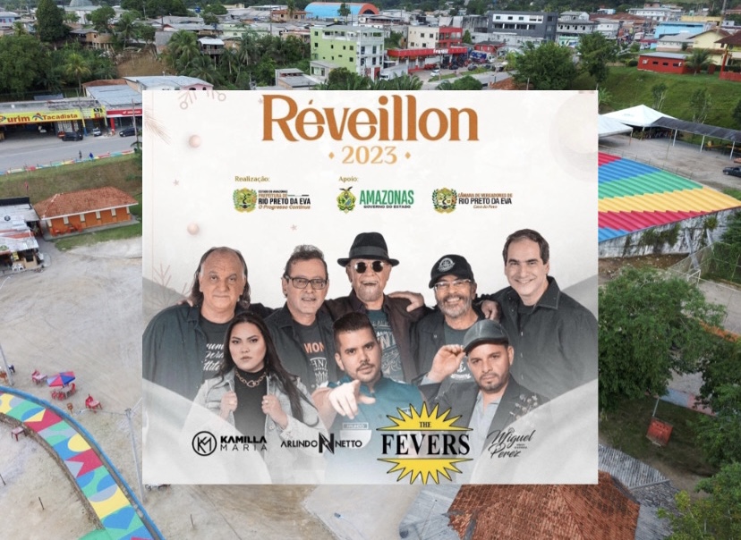 Réveillon de Rio Preto da Eva terá shows da Banda The Fevers e da cantora sertaneja Kamilla Maria