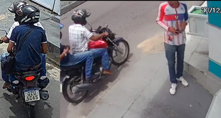 Revoltante: trabalhador é assaltado na porta de casa no bairro Zumbi 2; veja vídeo