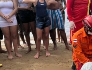 Tragédia no Ano Novo: homem alcoolizado se afog4 e m0rre na praia da Ponta Negra