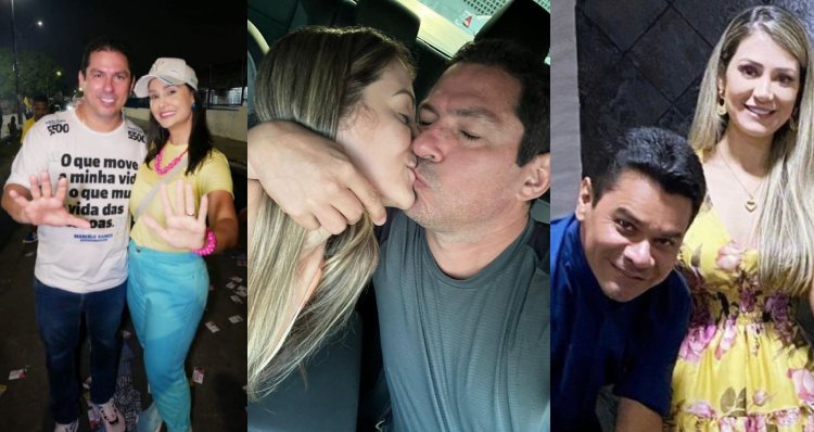 Ex-deputado Marcelo Ramos esquece que é casado e vira “talarico” com a mulher do ex-prefeito de Coari