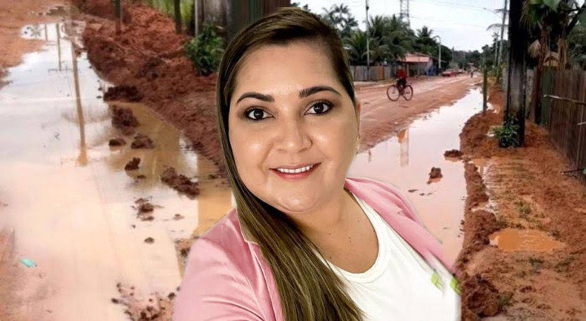 Abandonados no lamaçal: população mostra a verdadeira face da prefeita de Presidente Figueiredo; veja