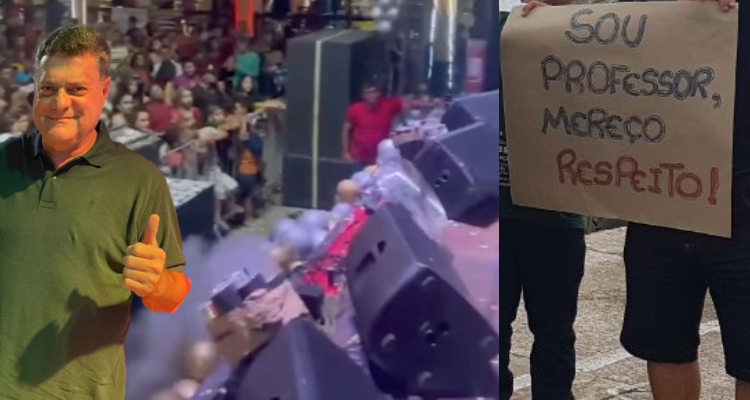 Prefeito Bruno Ramalho ostenta ‘festão’ de réveillon enquanto atrasa Fundeb dos professores em Carauari