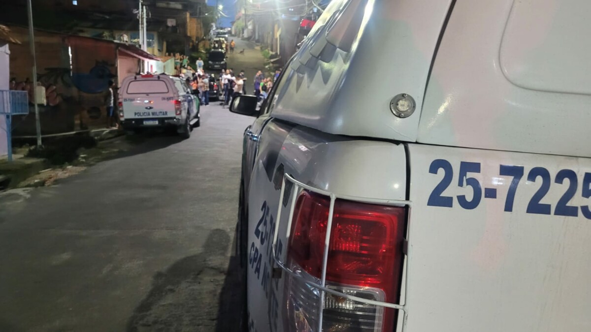Urgente: homem é executad0 na frente da esposa no Colônia Santo Antônio