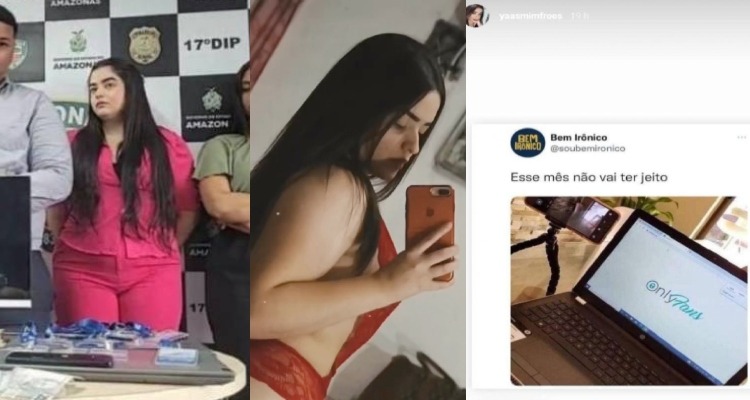 Após ter sido solta em audiência de custódia, golpista do ‘Grupo Smart’ anuncia ida pro Onlyfans; veja vídeo