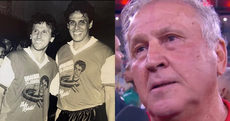 Zico se emociona e faz homenagem para o amigo Roberto Dinamite; veja vídeo