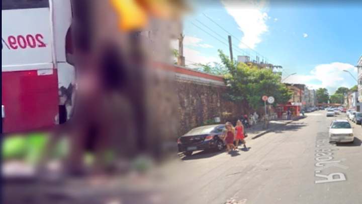 O carnaval começou: casal foge de bloco e vai fazer ‘vuc0 vuc0’ atrás de ônibus no Centro de Manaus; veja vídeo