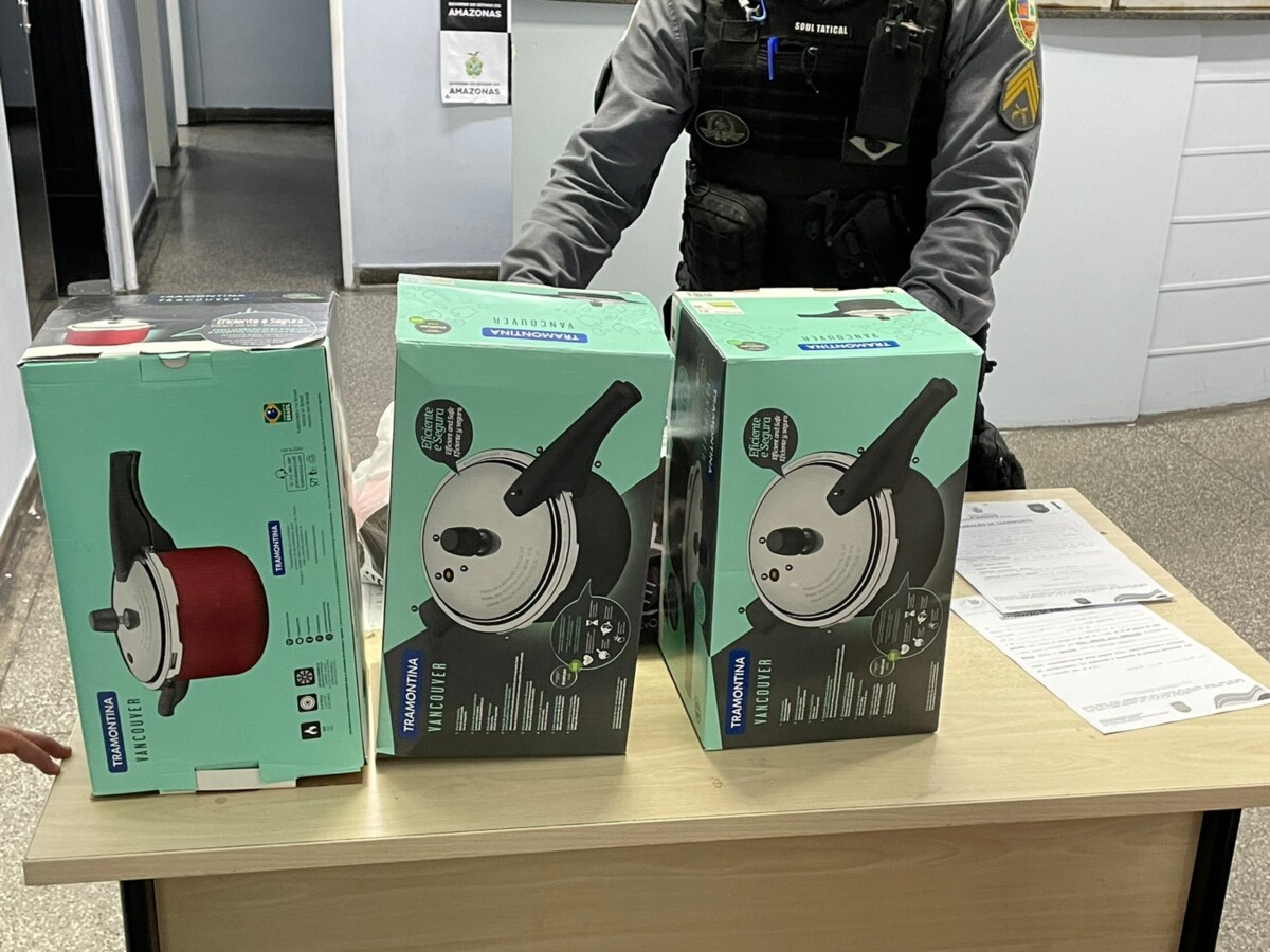 ‘Chá de casa nova’: panelas e eletrodomésticos são os novos alvos de bandid0s em shopping de Manaus