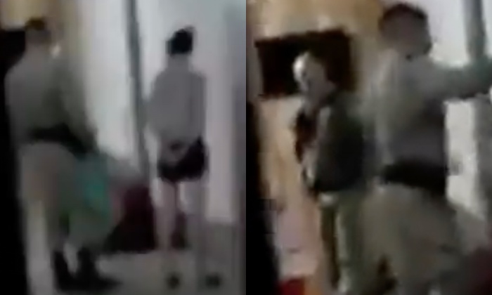 Policiais são flagrados sufoc4ndo mulher com sacola na c4beça; veja vídeo