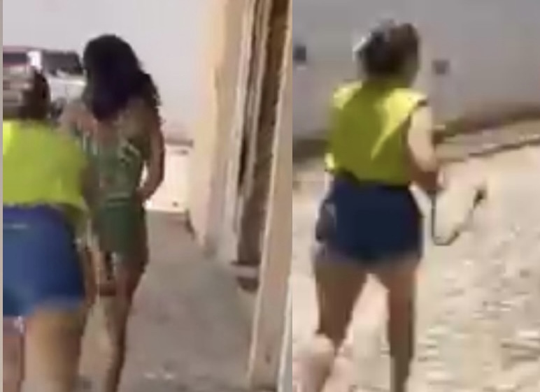 Insha’Allah: mulher surta com chifre e expulsa amante do marido com 80 chibatad4s de motel; veja vídeo