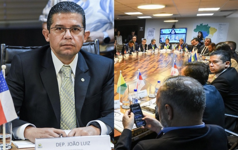 Deputado João Luiz participa de reuniões com diretoria executiva da Unale, em Brasília