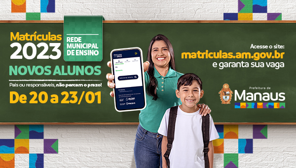 ESPECIAL PUBLICITÁRIO: Matrículas 2023 para novos alunos