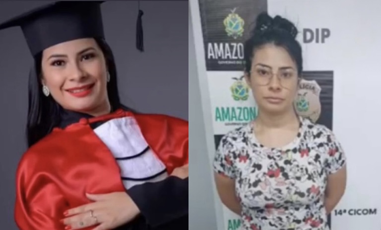Bacharel em Direito abandona tudo pelo tráfico de dr0gas e acaba presa em Manaus