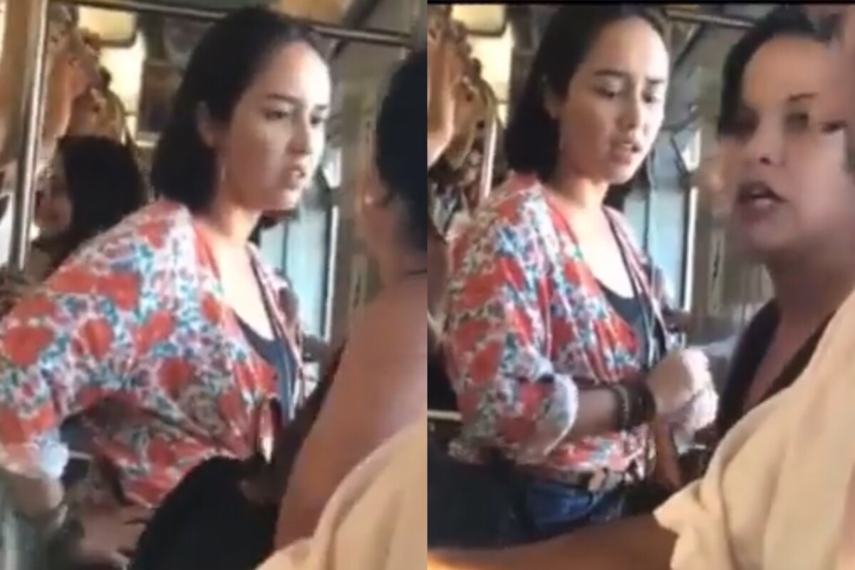 “É falta de rol4?”, questiona novinha antes de levar tabefe em metrô; veja vídeo