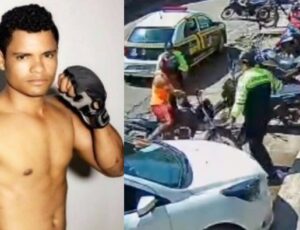 Lutador de MMA, que teria moto apreendida, 'nocauteia' guarda de trânsito; veja vídeo