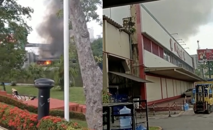 Fábrica Magistral pega fogo em Manaus; veja vídeos