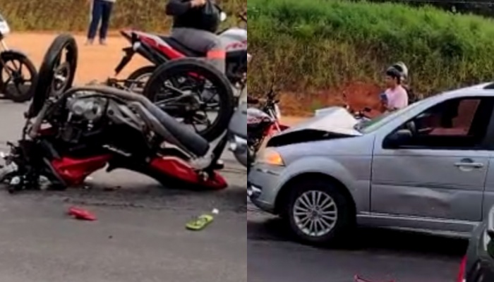 Casal morr3 após ser arremessado por motorista bêbado na Avenida do Turismo; veja vídeo