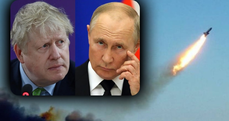 Ex-ministro do Reino Unido, Boris Johnson diz que Putin ameaçou jogar um míssil nele