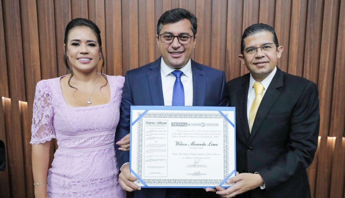 Deputado João Luiz participa da abertura dos trabalhos na Aleam e solenidade de Título de Cidadão ao governador do Amazonas Wilson Lima