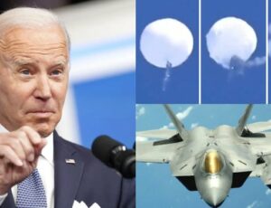 'Balão espião' da China é abatido pelos EUA e Biden parabeniza militares; veja vídeo