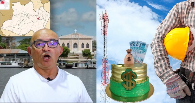 Prefeito Jair Souto dá ‘bolada’ de R$ 2 milhões para empresa de Construção fornecer internet em Manaquiri