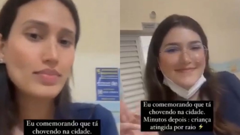 Revoltante: médicas fazem piada com crianças atingidas por raio em hospital do AM: ”exorcizadas”; veja