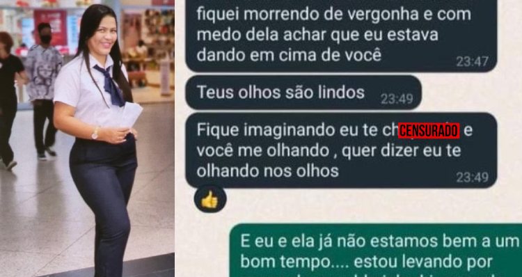 ‘Talarica da Bemol’ tinha fetiche ‘com olhar’ de cliente casado: “teus olhos são lindos”; veja prints