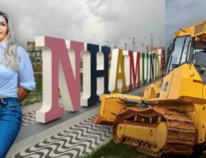 Prefeita de Nhamundá dá R$ 6,5 milhões para empresa Consturb fazer pavimentação que custaria apenas R$ 1 milhão