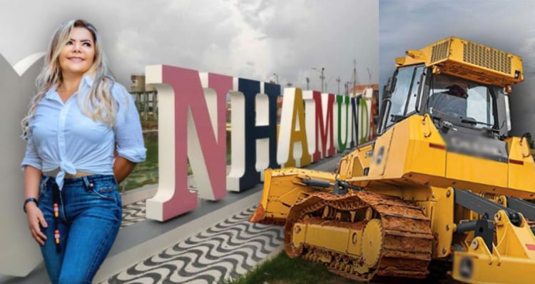 Prefeita de Nhamundá dá R$ 6,5 milhões para empresa Consturb fazer pavimentação que custaria R$ 1 milhão