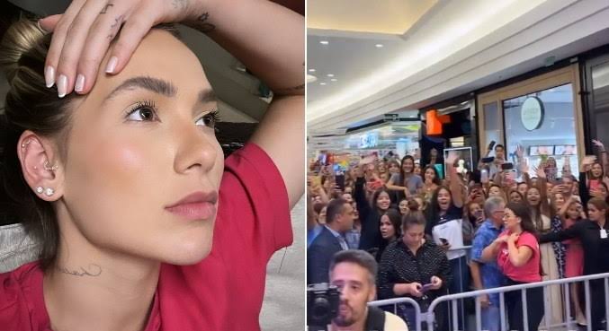 Caloteira? Virgínia vende senha por R$ 260 para tirar foto com fãs e abandona fila quilométrica