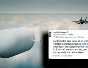 Caça F-22 Raptor abate um OVNI sobre o Canadá; veja vídeo