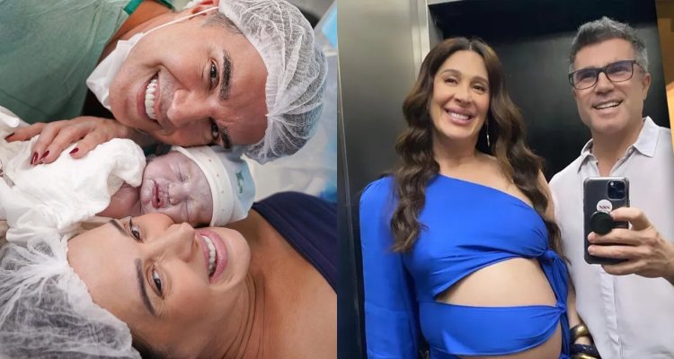 “Luca chegou!”: nasce filho de Claudia Raia com Jarbas de Mello