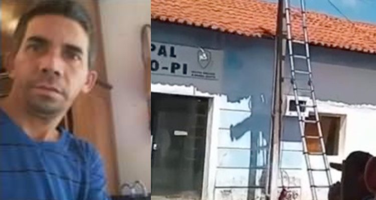 Tragédia: homem morre eletrocutado em fiação em frente de escola; veja vídeo
