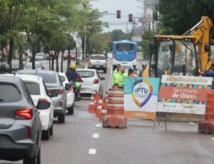 Obra na avenida Djalma Batista começa hoje e deve durar 20 dias; saiba como evitar trânsito
