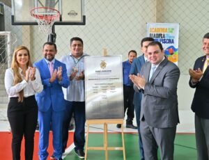 Presidente da Aleam, Roberto Cidade inaugura Complexo Esportivo 'Mestre Osvaldo Alves'
