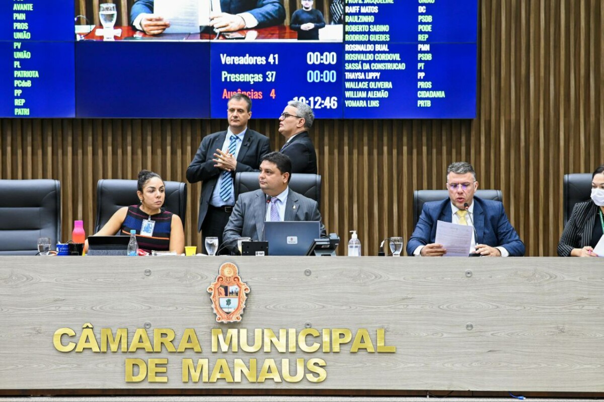 Projetos de lei de Caio André são deliberadas na Câmara Municipal de Manaus