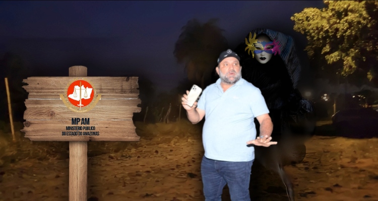 Prefeito de Tefé é ‘assombrado’ pelo MPAM no Carnaval após favorecer empresa envolvida com ‘Obras Fantasmas’