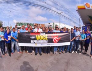 Deputado João Luiz realiza ação referente ao mês “Fevereiro Vermelho” na Zona Centro-Sul de Manaus