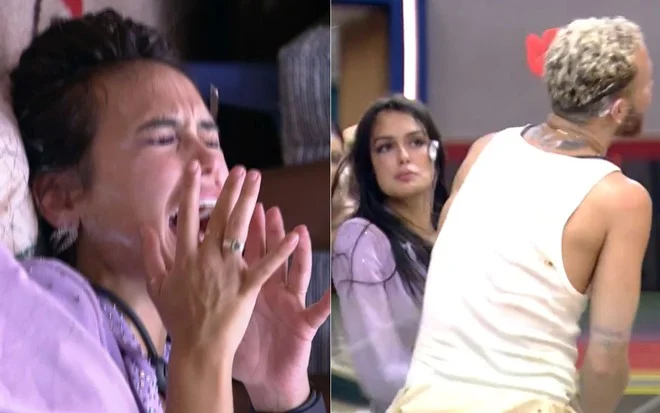 BBB23: Larissa pode ser expulsa por dar ‘tapão’ na cara de Fred após beber demais em festa; veja