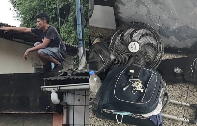 Usuário de dr0gas é flagrado roubando a casa da própria mãe na Redenção