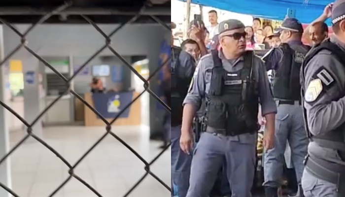 Urgente: bandido faz mulher de refém durante assalto em loteria de Manaus; veja vídeo