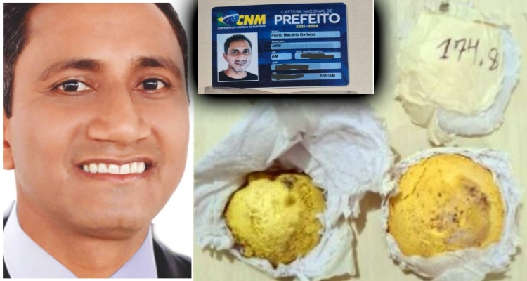 Prefeito de Jutaí preso com ouro ilegal negocia acordo da punição com MPF